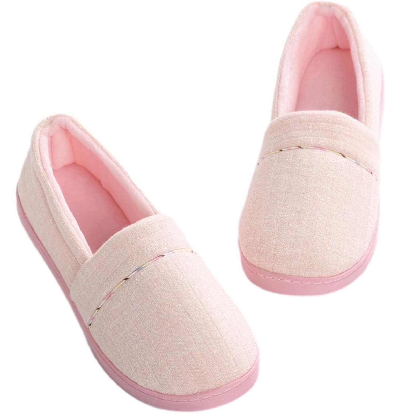 

Cocomari Room Slippers with Easy to Walk Solid Suitable for Nursing Class and Office and Cute and Popular Maternity Rubber Simple Design Sizes Women s розовый