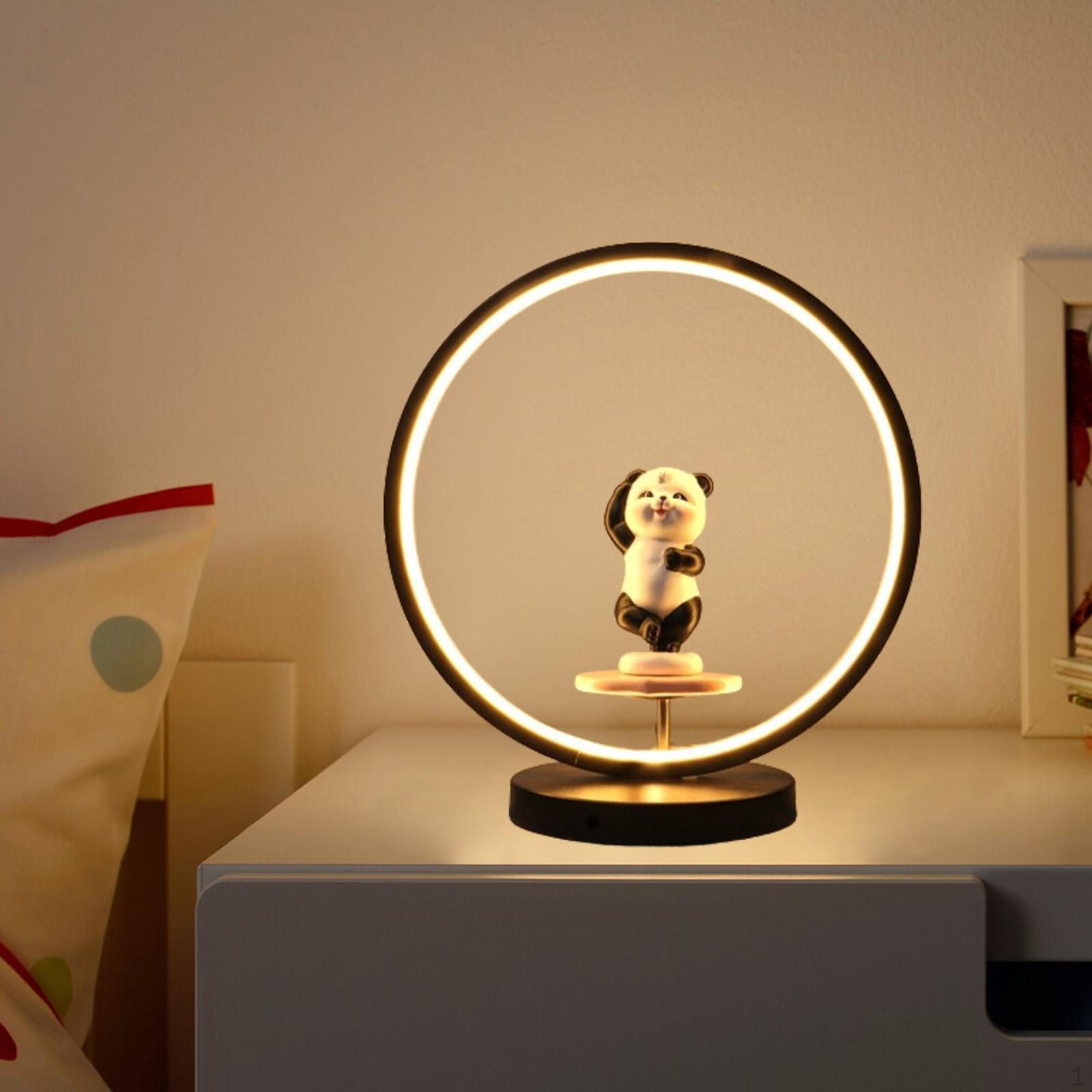 

Contemporary LED Table Lamp for Nighttime Illumination 2 Pandas