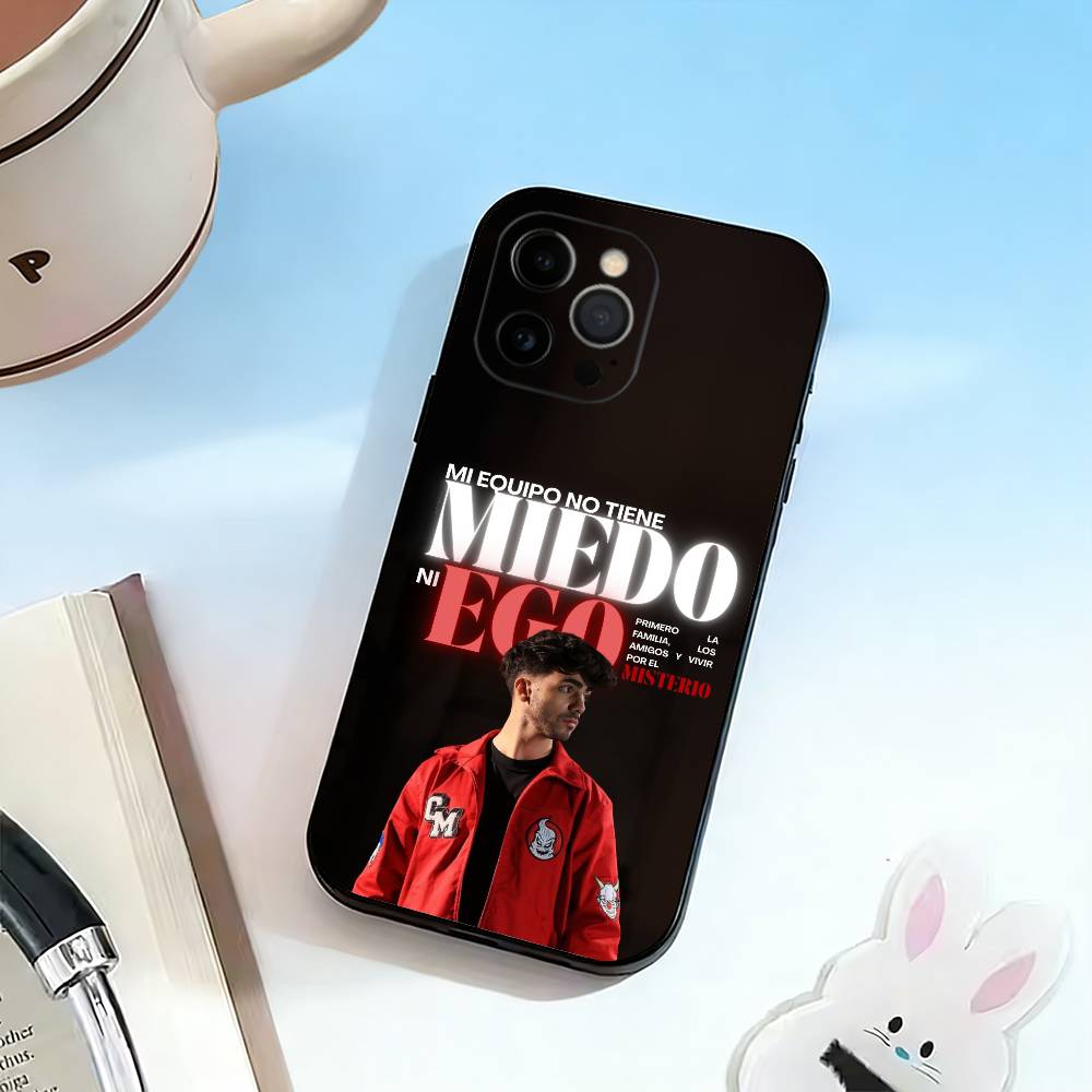F-Fede V-Vigevani Phone Case For iPhone 17,16,15,14,13,12,11 Plus,Pro Max,XS,Soft Silicone Black Cover