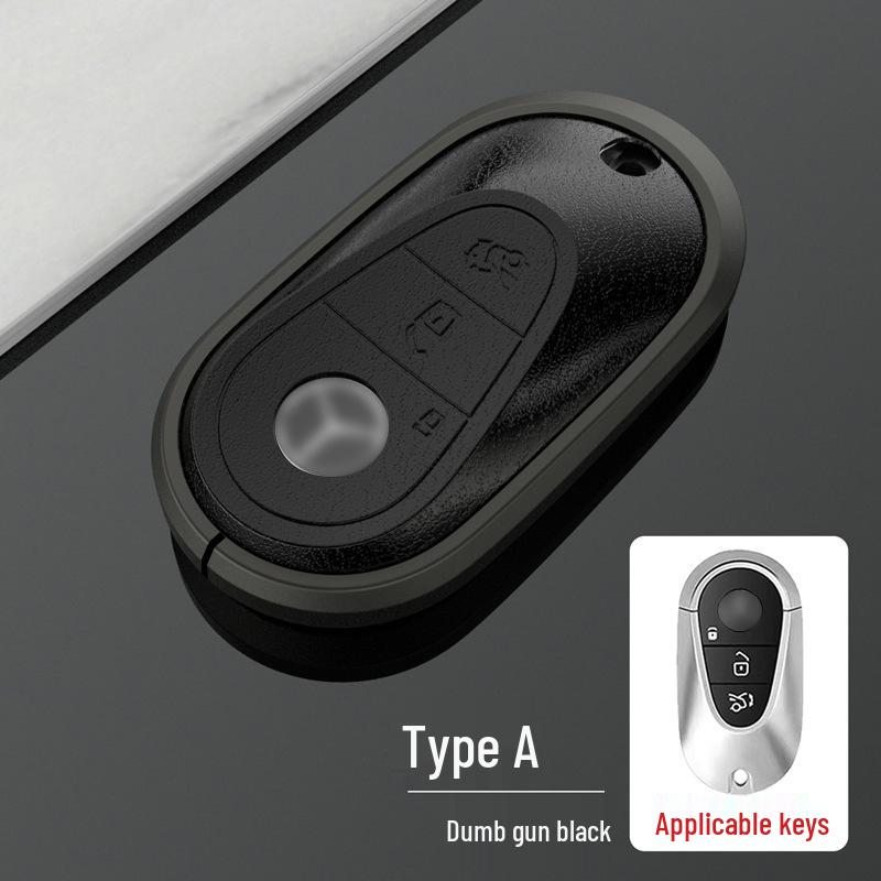 Mercedes Key Fob Protective Case: Fits E300L, C260L, A200L, GLC300L, GLE, and C200L Models