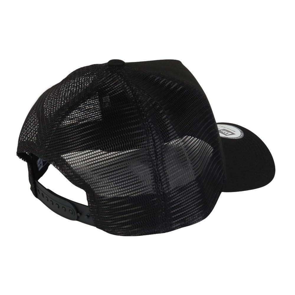 New Era Czapka siatkowa z bawełny, bez metalu, rozmiar uniwersalny 940AFTR METAL PLATE BLK GLD 251 NER36C3777 9FORTYA-Frame Plate, Czarno-złota, (14388622)