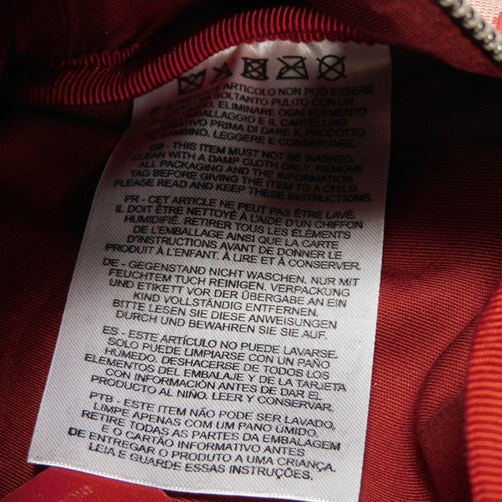 Used 9539 Star Interlocking G Waist Pouch 502095 FABBD 6479 7929 GG Web Cotton Unused Children's Red Kids from Japan