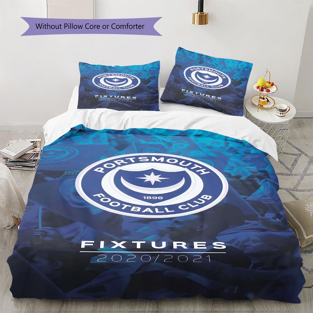 Set Copripiumino Trapuntato Portsmouth Copripiumino Federa Decorazione per la Casa Regalo di Compleanno (1 * copripiumino + 2 * federa, senza nucleo)
