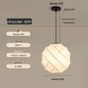 Oeny Japanese Wabi-Sabi Silk Pendant Lamp