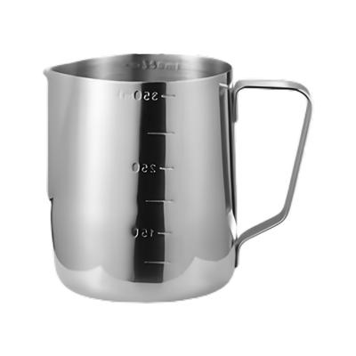 Jarra de leche de 350/600/900 ml con boquilla afilada para espumar leche, jarra para café, espumador barista para café latte, accesorios para café