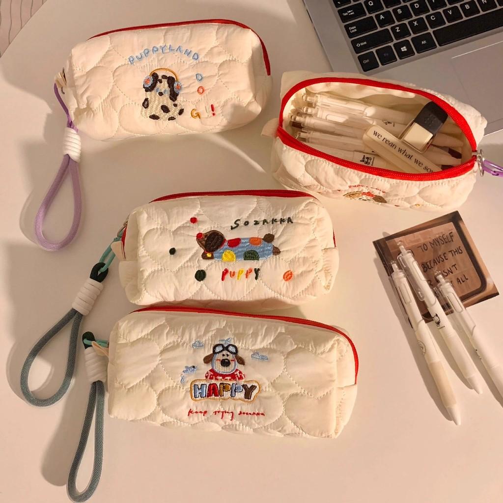 Stilren Hundpennaväska i Nylon Med Exklusiv Design För Mellanstadiet Och Högskolan