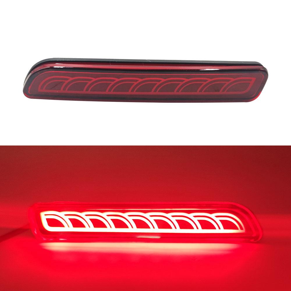 Car Flashing 2PCS For Suzuki Ertiga Ciaz Vitara S-Cross SX4 Splash Car Led Brake Lights Rear Bumper Lamp Reflector Tail Lamp