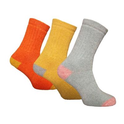 Meias Alpaca Wool Blend Hike H&T Simplesmente Essenciais Femininas (Pacote de 3)