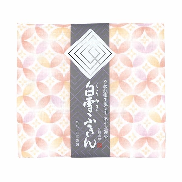 

Shirayuki Cloth Rose Design, 30x40cm, [All 10 Patterns]- Japanese Premium Kitchen Towel Peach blossom color (pink
