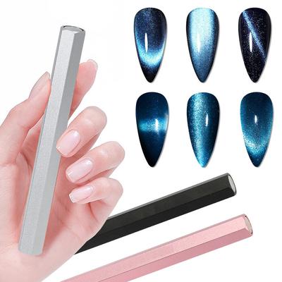 Hexagonal Dual-Head Nail Art Magnet Column Strong Magnetic for Cat Eye Effect