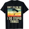 Cool Skydiving Art For Men Women Skydiver Skydive Sky Diving T-Shirt