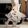 RRakko Cartoon Office Cushion Pillowcase Car Cushion CoverXCM Lumbar Pillowcase Sofa Pillowcover