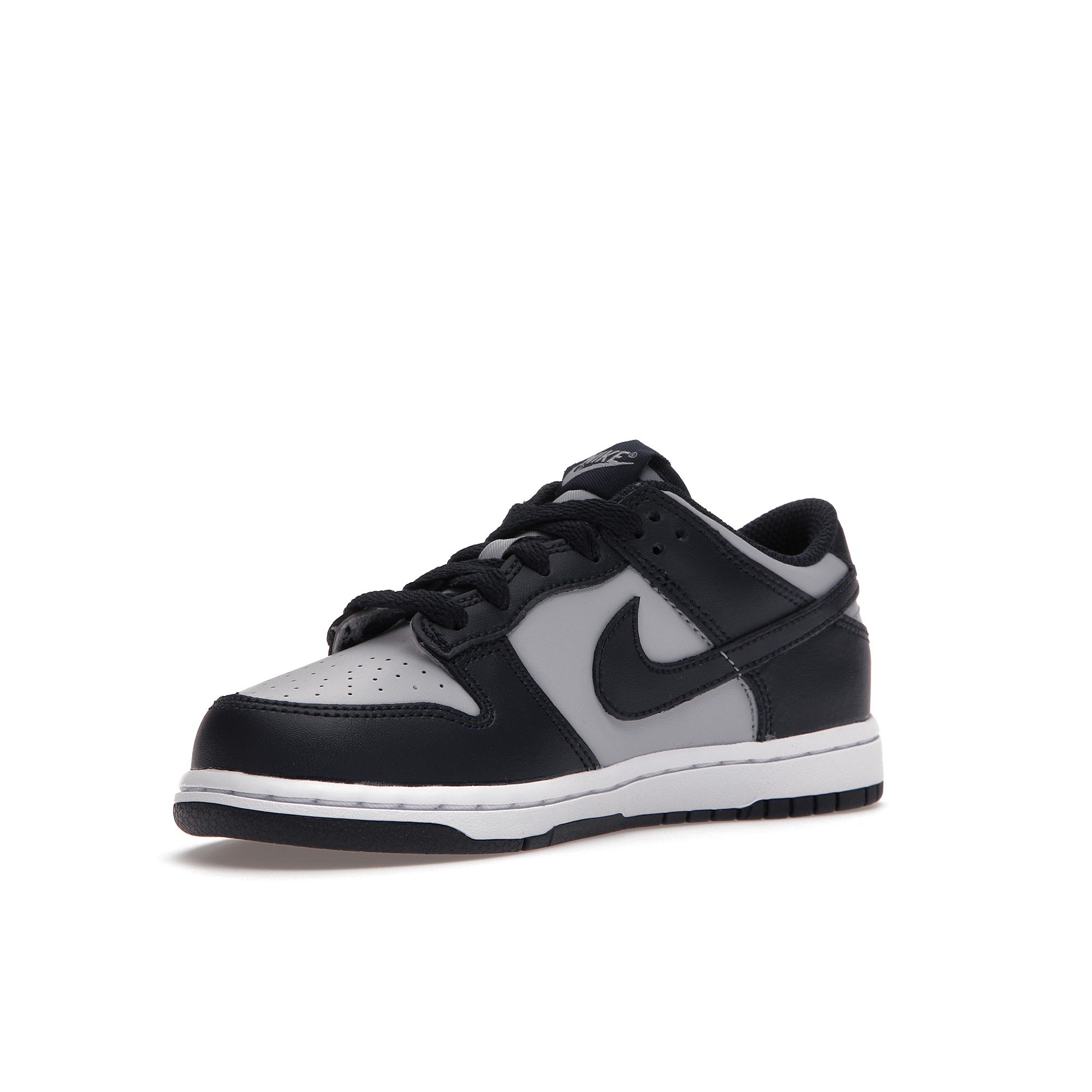 Детские кроссовки Nike Dunk Low PS Georgetown серо-волчьи-серые темно-обсидиановые — фото 4