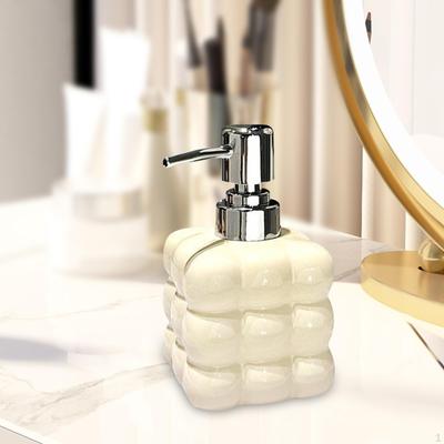 300 Ml Soap Dispenser, Lotion Liquid Container, Decorations, Empty Bottle Pump, Ceramic