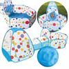 Tipi Tent For Children With Stabilizer Pool Tunnel Igloo Playground