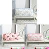 Large Capacity Fabric Pencil Bag With Bow Pattern For Students And Organization