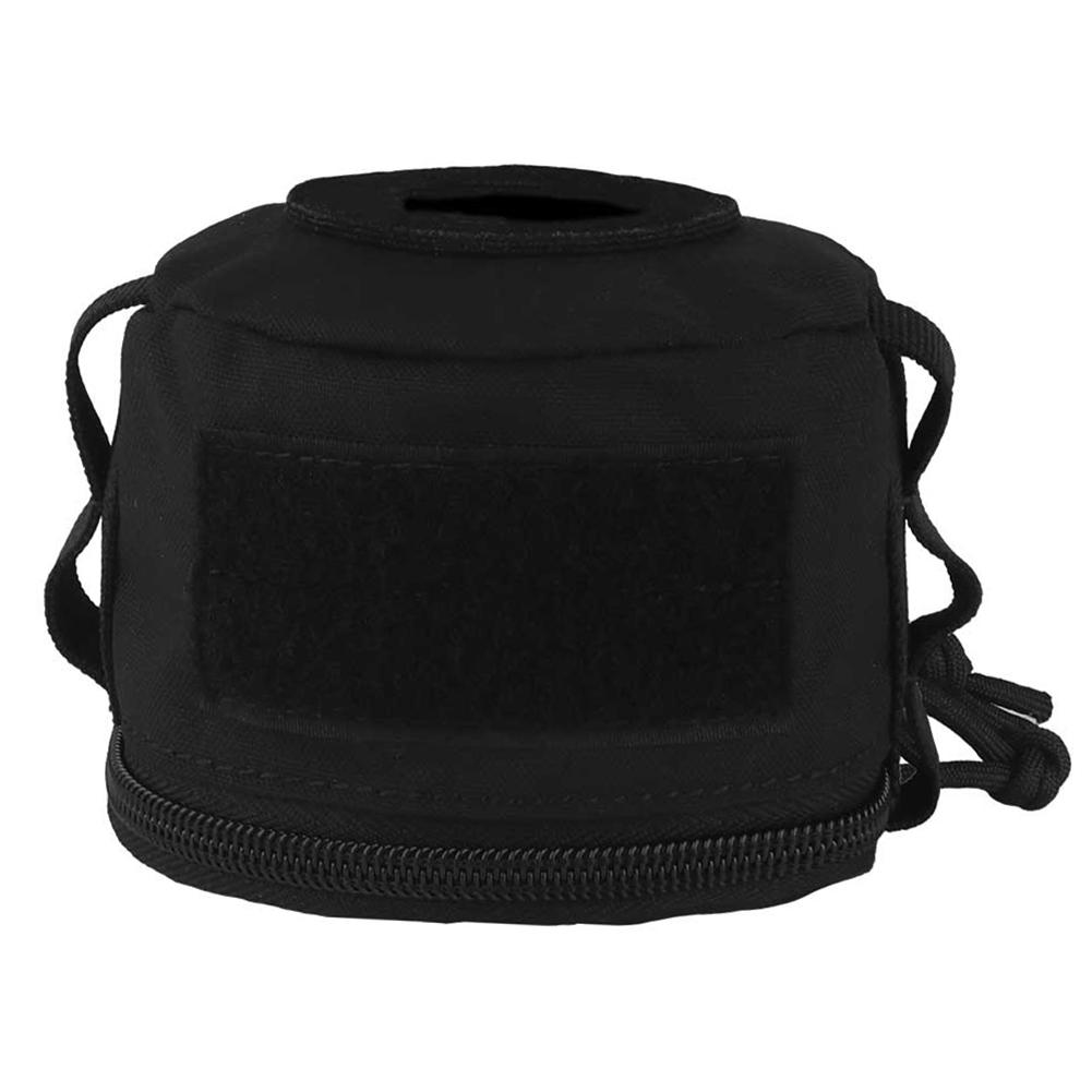 Vintage Gas Can Protective Cover Anti-Fall Portable Gas Fuel Cylinder Storage Bag Anti Collision Camping Accessories чёрный