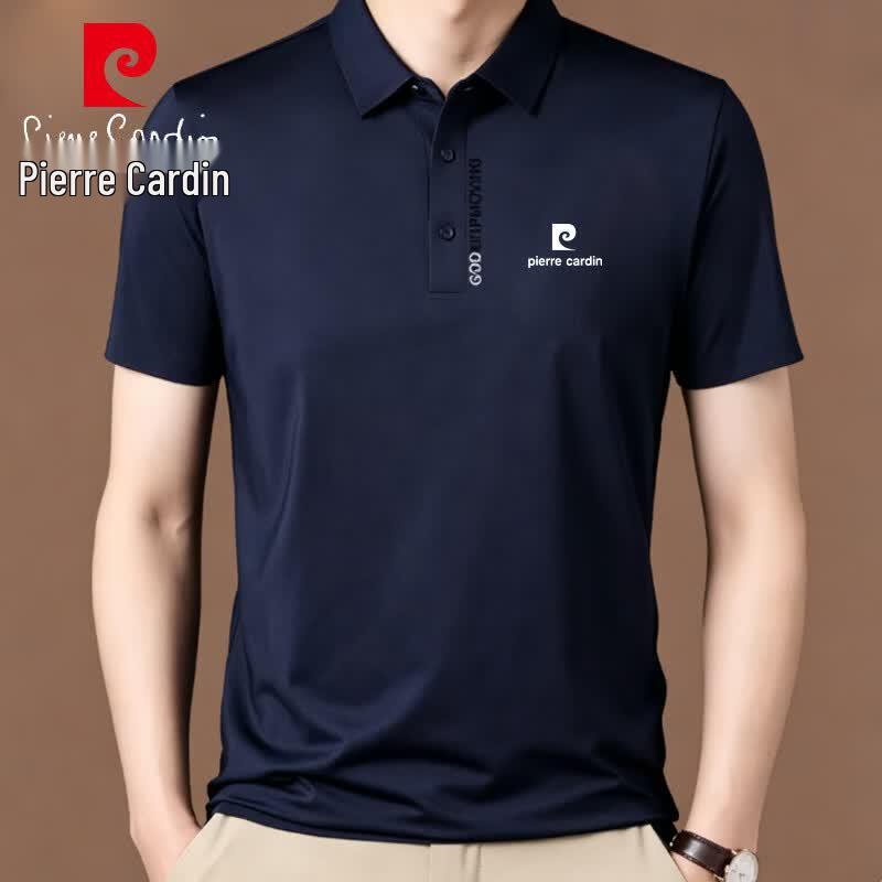 Pierre Cardin Men's Ice Silk Short Sleeve T-Shirt