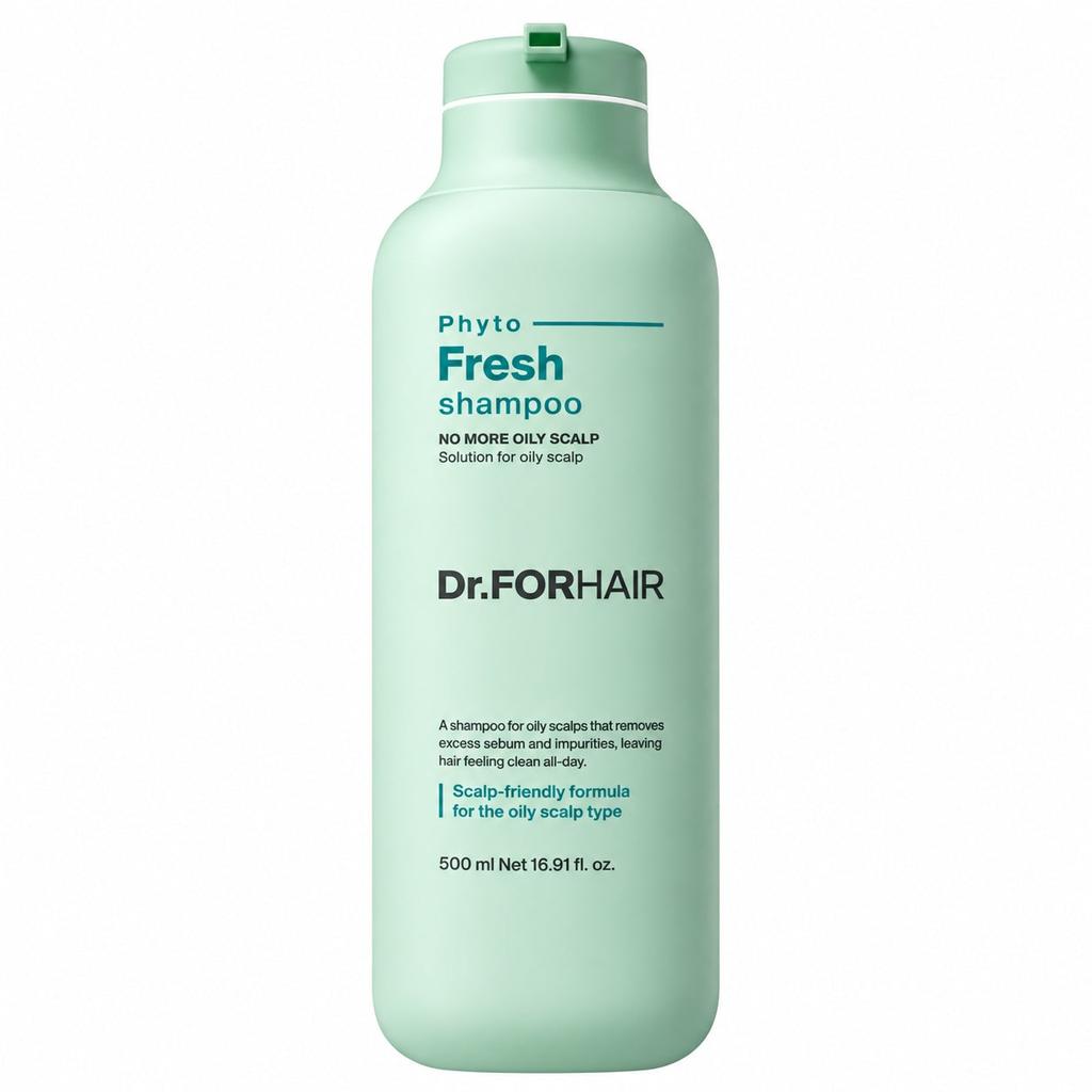 Dr.ForHair Phyto Fresh Shampoo for Oily Scalp 500ml*1Pc/2Pcs