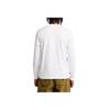 Timberland Camiseta de manga larga minimalista con logo apilado, suave y amigable con la piel, para hombre, tops TB0A5VBB100