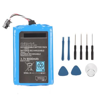 For Wii U Gamepad Battery 8000mAh Replacement Rechargeable Battery Pack for Wii U WUP‑010 WUP‑012