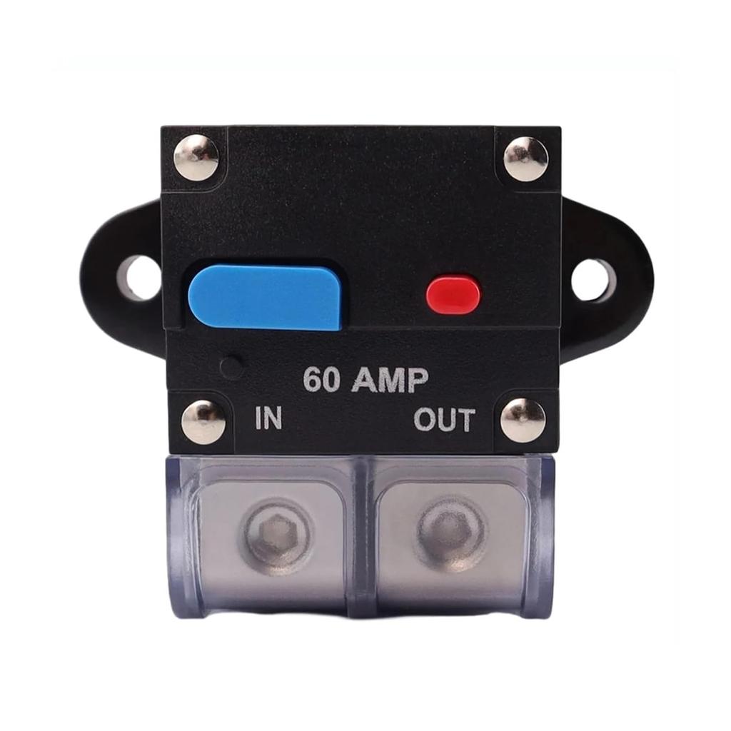 50A to 300A Circuit Breaker with Manual Reset for Car System Waterproof Marine Circuit Breaker Reset Fuse 12V- 48V DC(200A)