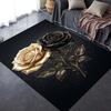 2025 New Rose Carpet Rug for Living Room Bedroom Home Sofa Decoration,Kids Play Non-slip Floor Mat