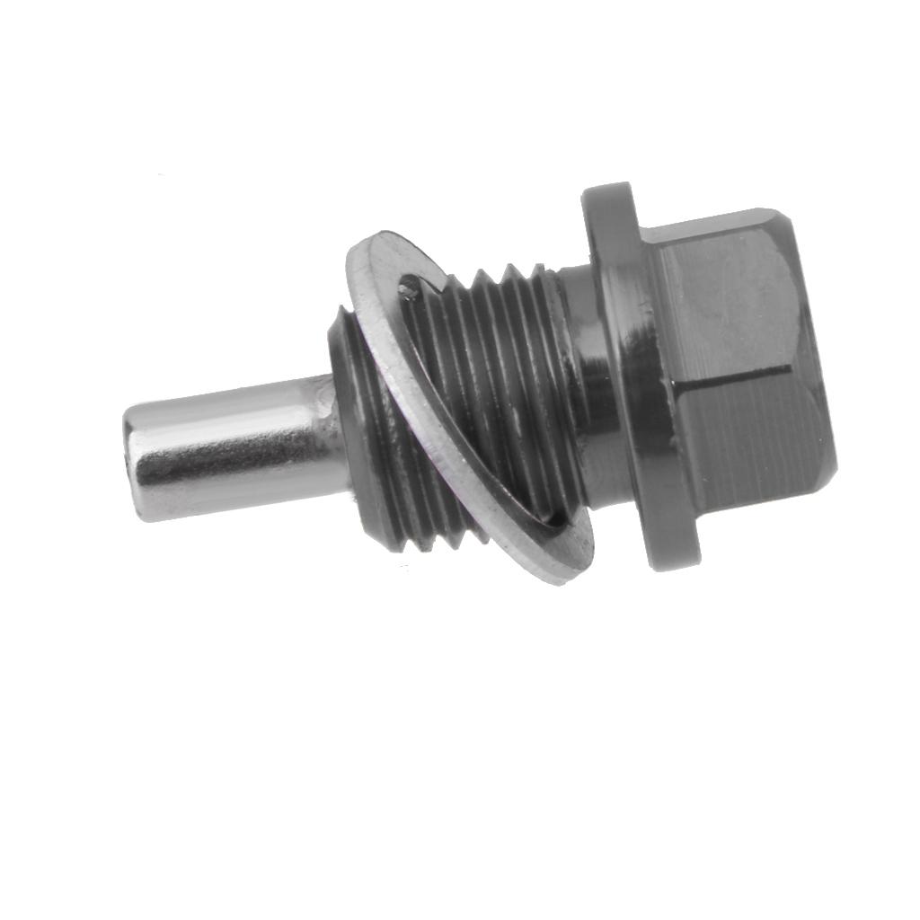 M14X1.5 Magnetic Oil Plug Heavy Duty Engine Pan Bolt Metal Auto Part for Ford Honda Hyundai Mazda