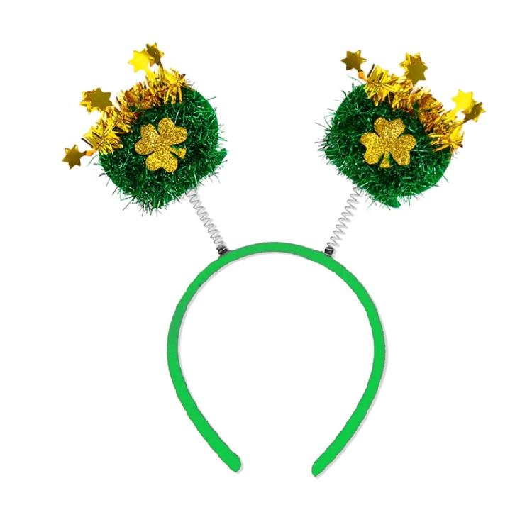 Irish Shamrock Headband Multiple Type Saint Patricks Day Headband for Adult