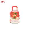 30PCS Doll Travel Suitcase Mini Size Carry-on Trolley Case Simulation Luggage Doll Accessories Christmas Candy Box Plastic