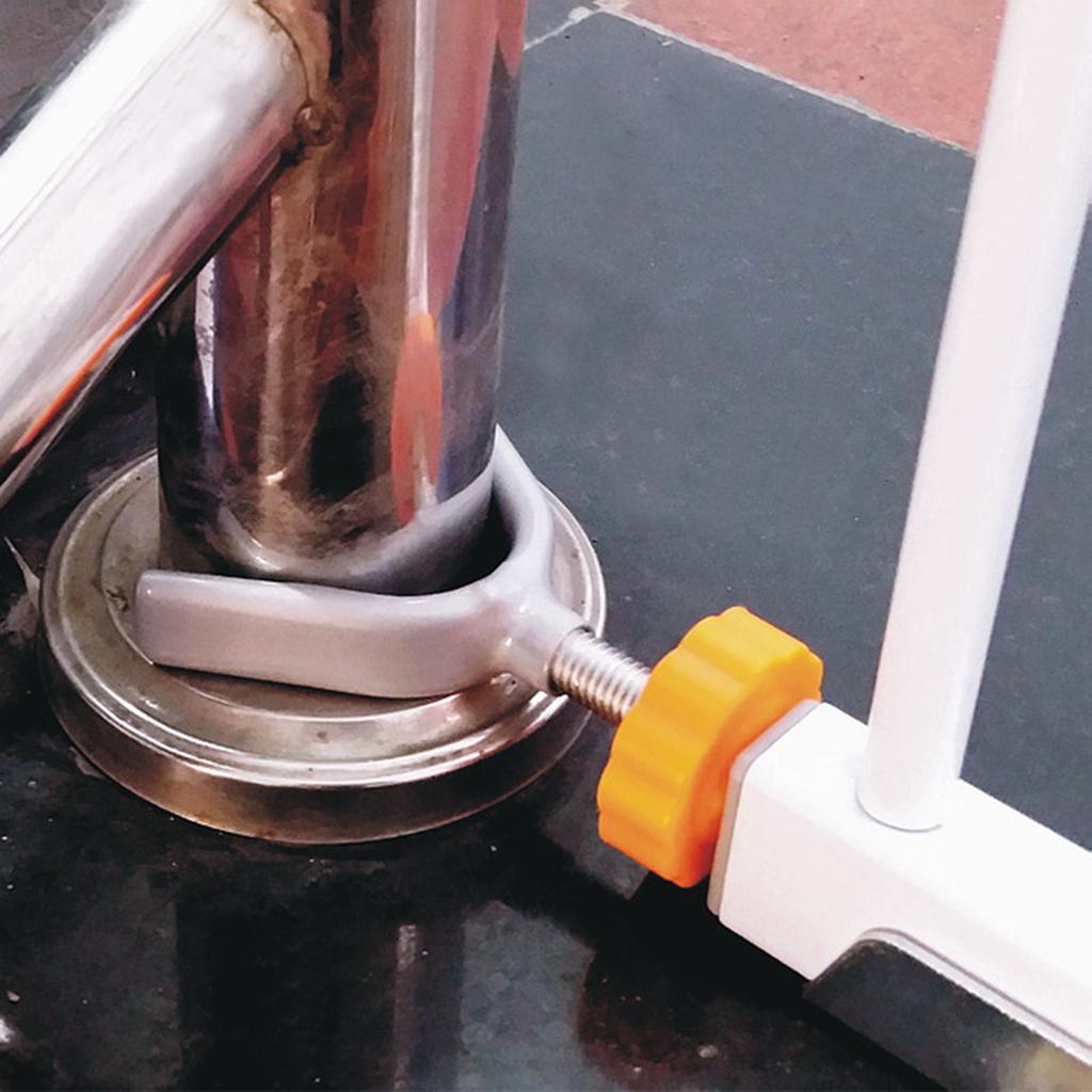 Baby Gate Banister Adapter Y Spindle Rods Pressure Mount Safety Gate Safety Rods Ensure Long Service for Stair Railings