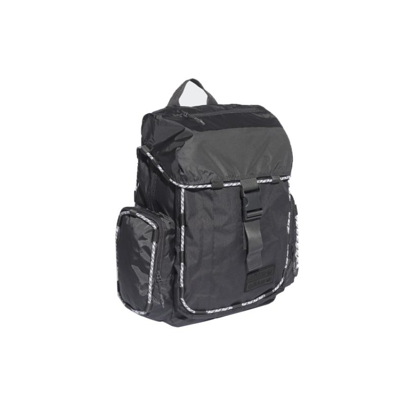 Adidas Polyester Backpack Regular Unisex Solid Gray Adidas GN2304