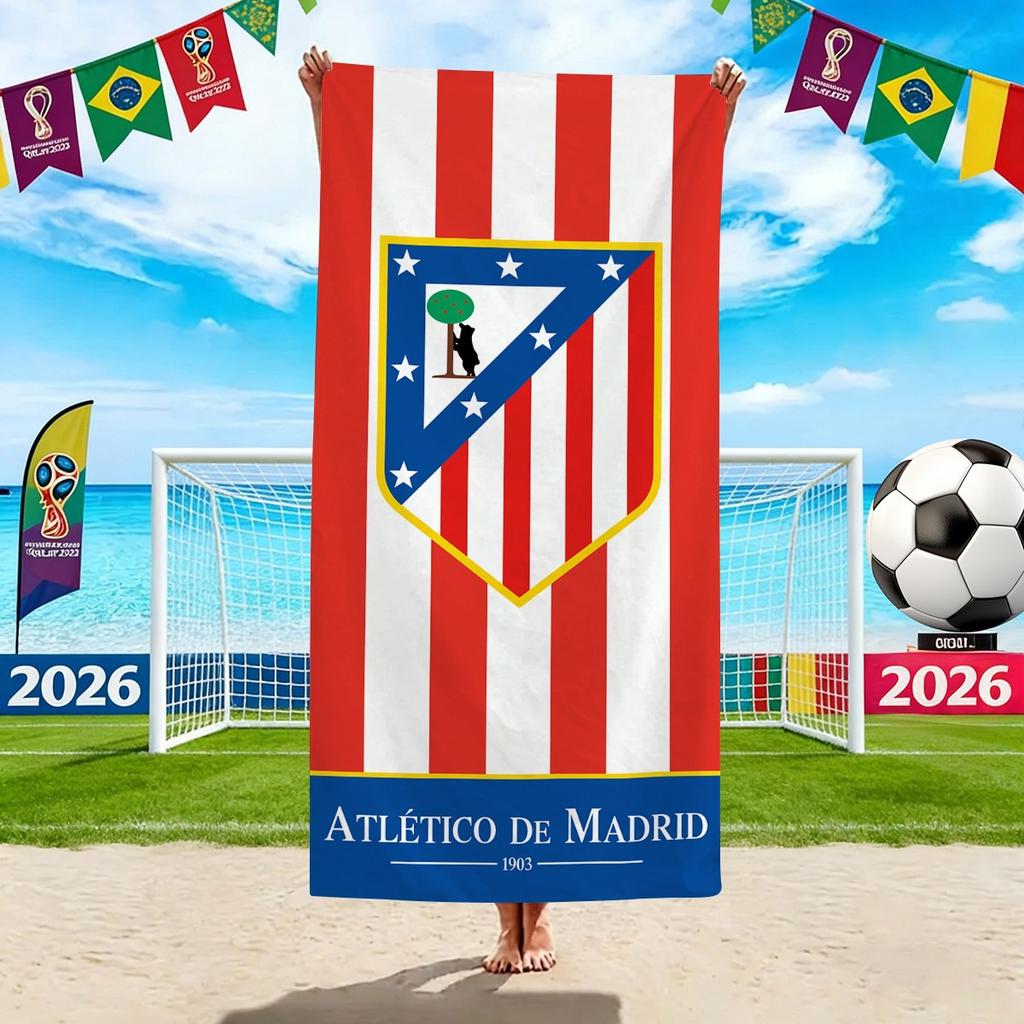 World Cup Beach Towels, Us-Canada-Mexico Football Team Microfiber Quick-Drying Absorbent Bath Towels, Sports Towels