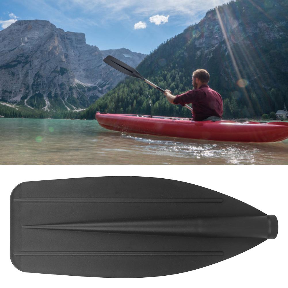 PP Paddle Oar Blade Set Accessory for Inflatable Boat Canoe Kayak Black(big)