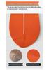 Renaissance Vibrant Orange Low-Pressure Yoga & Fitness Mid-Calf Socks