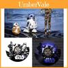 Kreative Motorradform LED Wanduhr Schallplatte Dekorative Uhr Handwerksstil
