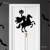 Halloween Door & Wall Stickers: Skeleton, Pumpkin, Ghost Designs