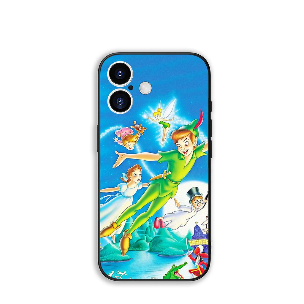 Funda Coque Cover for Apple iPhone 16 11 13 14 15 Pro Max 7 6 8 Plus SE2 SE3 + 16E SE 2022 Phone Case Tinker Bell Peter Pan