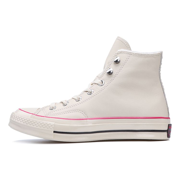 

Кроссовки унисекс Converse Chuck 70 High Natural Ivory Кремово-розовые 162434C