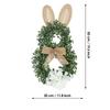 Bow Ribbon Easter Eggs Wreath Easter Eggs Garland Door Ornaments Wall Decor Happy 2025 Easter Day Decor For Home Kids Favor