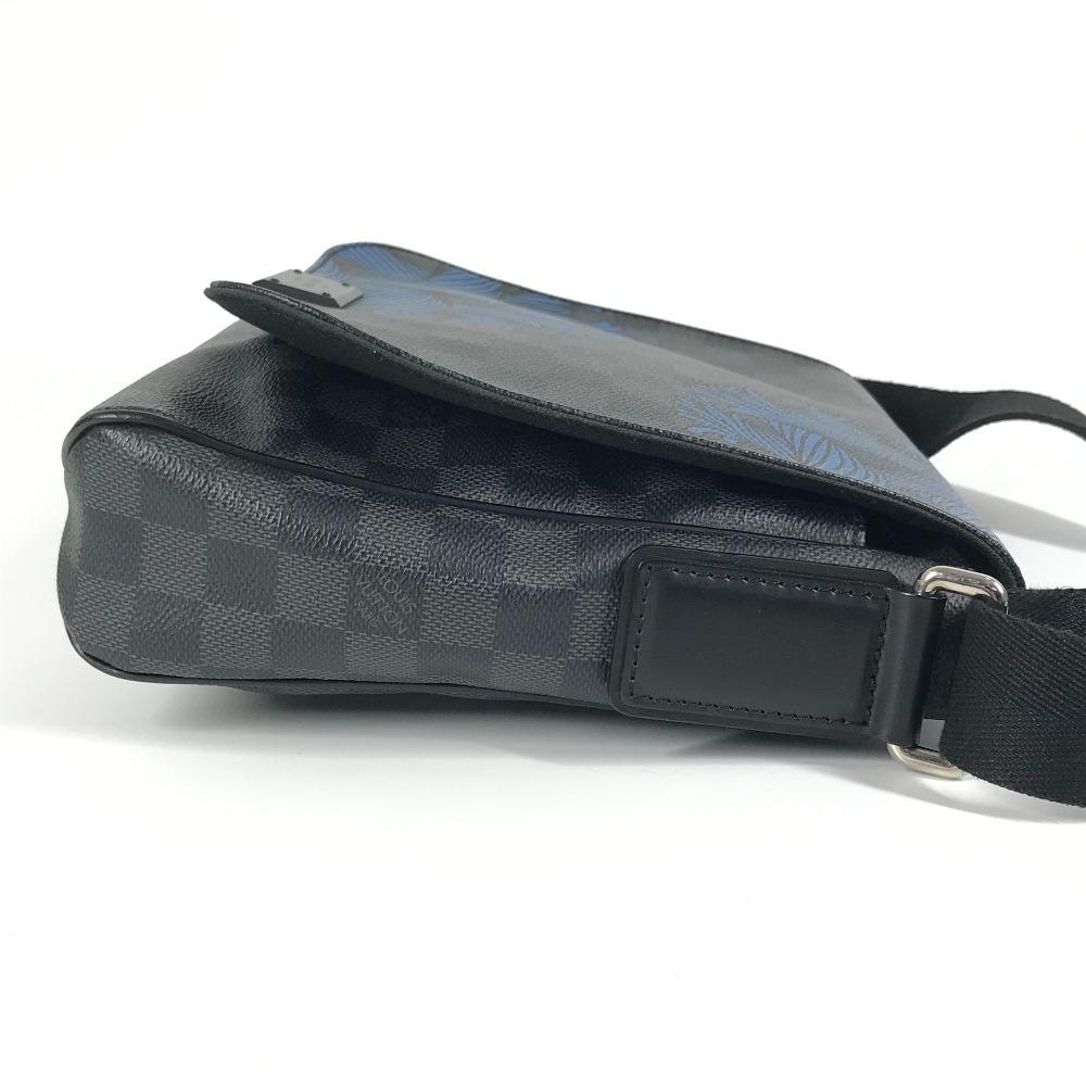 Louis Vuitton  N41714 DamierGraphite District PM Christopher Nemeth Shoulder Bag