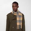 Burberry Narrow Check Cashmere Scarf