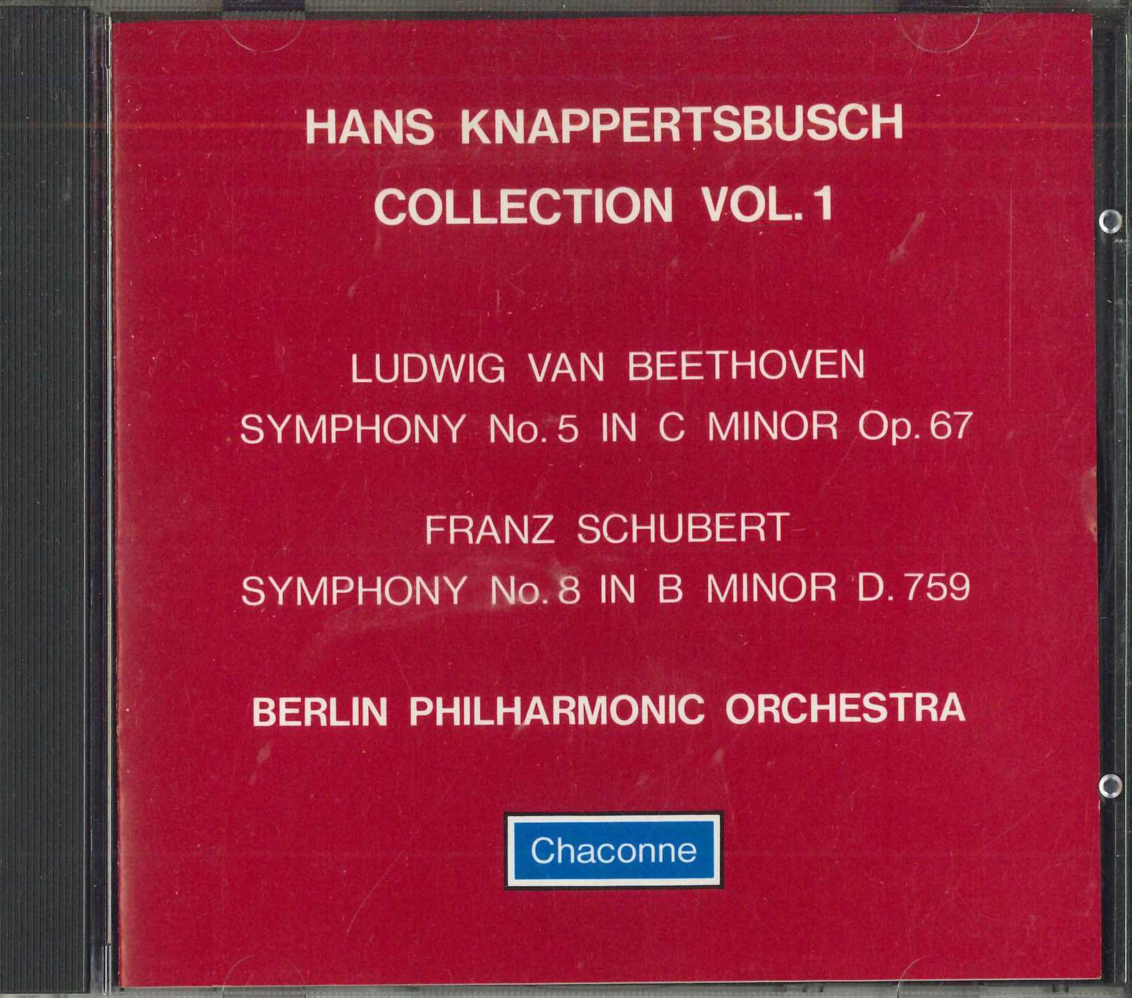 

CD KNAPPERTSBUSCH - Collection Vol.1 CHCD1001 CHACONNE Non Japan Classical Used