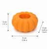 3D Printed Halloween Pumpkin Candle Holder Decor Ornament Pumpkin Shape Festival Table Decoration