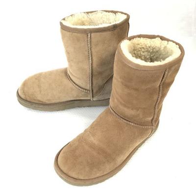 UGG Leder Mouton Stiefel Beige W6/23.0(GEBRAUCHT)