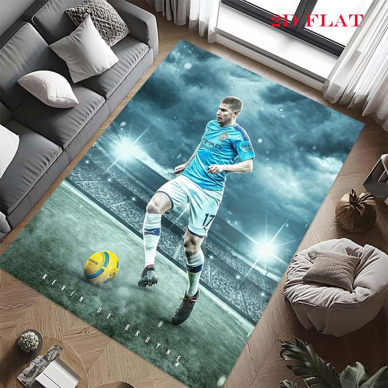 Kevin De Bruyne Carpet Rug for Living Room Bedroom Home Sofa Decoration,Kids Play Nonslip Floor Mat