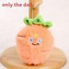 Watermelon Eggplant Apple Garlic Carrot Plush Keychain For Girls Accessory Bag