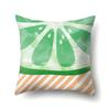 Cool Summer Fruit Polyester Pillowcase Car Decoration Home Print Small Fresh Cute Pillowcase