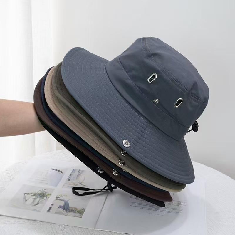 Outdoor-Sonnenschutzkappe mit breiter Krempe für Sommer, Strand, Angeln und Reisen