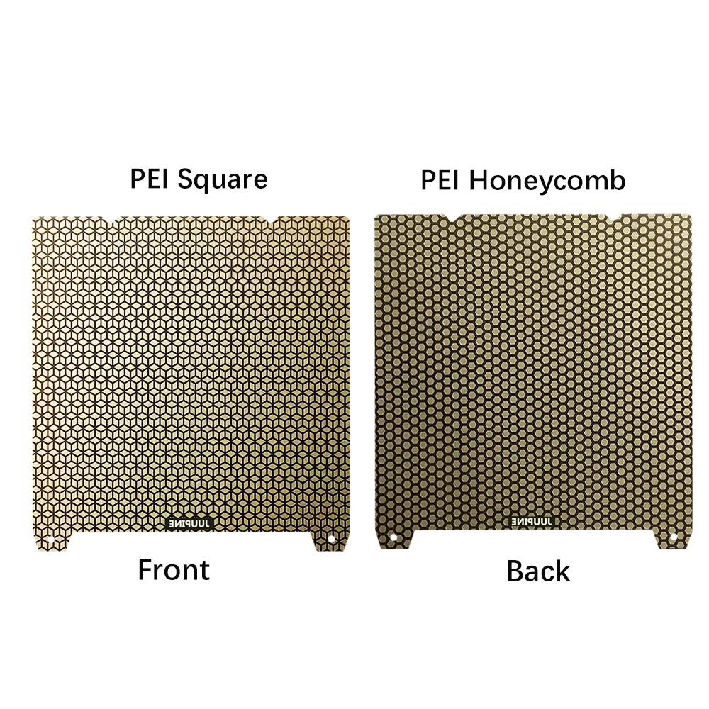 Für Ender 3 V3 SE Bauplatte V3 KE Texturiertes Pei Federstahl 235x235mm Glattes PET PEO Blech Für Creality K1/ Ender 3 S1/S1 Pro